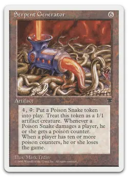 Serpent Generator (NM) Chronicles CHR Magic MTG - Image 1