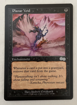 1x Planar Void MTG Urza's Saga MTG Magic the Gathering LP/NM - Image 1