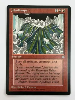 Jokulhaups - Ice Age - Magic: The Gathering - MtG - Image 1