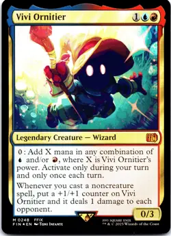 Vivi Ornitier 248 FINAL FANTASY NM FOIL MTG - Image 1
