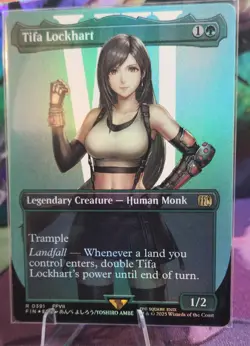 Tifa Lockhart (Borderless) Final Fantasy Foil - Image 1