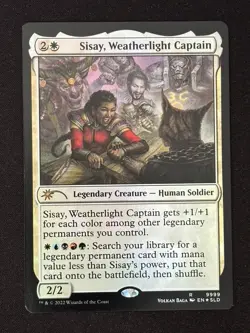 1x MTG Sisay, Weatherlight Captain (Foil) - Secret Lair Drop Series (SLD) #9999 - Image 1