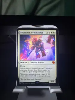 MTG TMNT - Mythic - Triceraton Commander #0025 - Image 1