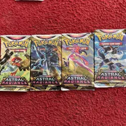 Pokemon Sword & Shield Astral Radiance Booster Pack X4 - Image 1