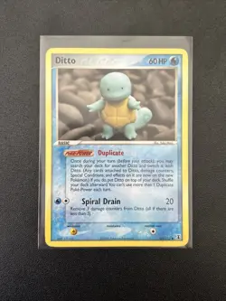 Ditto Squirtle Delta Species 64/113 Pokemon TCG - LP - Image 1