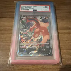 Pokemon Charizard V Full Art Ultra Rare PSA 10 154/172 Brilliant Stars - Image 1