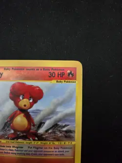 Pokemon MAGBY 17/165 | REVERSE HOLO RARE | Expedition | 2002 Vintage NM - Image 4
