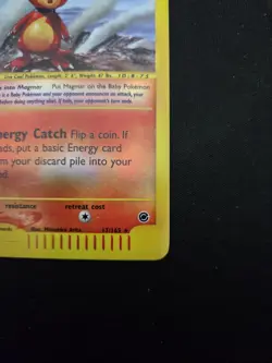 Pokemon MAGBY 17/165 | REVERSE HOLO RARE | Expedition | 2002 Vintage NM - Image 5