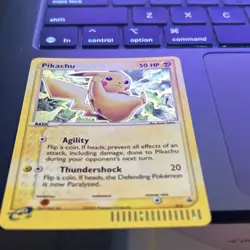 Pokemon Pikachu 012 Nintendo EX Collector's Tin Holo Promo 50 HP Basic English - Image 2