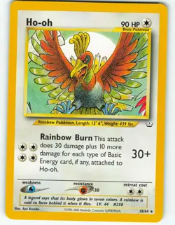 Ho-oh - 18/64 Neo Revelation - Pokemon TCG - 2001 - Image 1