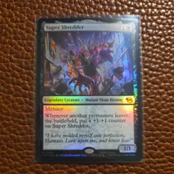 Super Shredder Foil - M0083 - Teenage Mutant Ninja Turtles - MTG - NM - Image 1