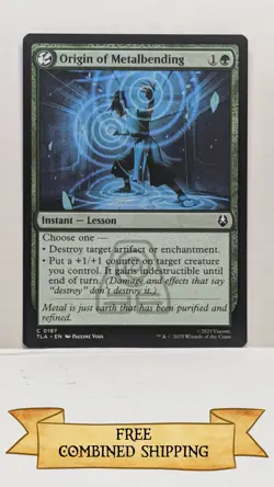 4x Origin of Metalbending Avatar: The Last Airbender Regular - Image 2