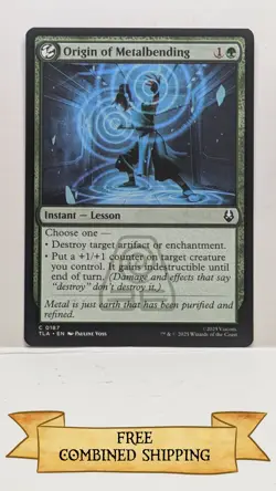 4x Origin of Metalbending Avatar: The Last Airbender Regular - Image 4