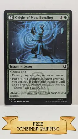 4x Origin of Metalbending Avatar: The Last Airbender Regular - Image 5