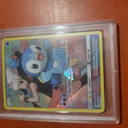 2019 POKEMON SUN & MOON COSMIC ECLIPSE SECRET #239 FULL ART/PIPLUP PSA 9 - Image 3