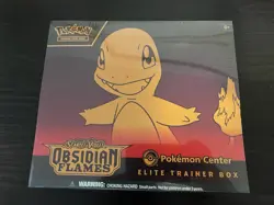 Obsidian Flames Elite Trainer Box ETB Pokemon Center TCG Sealed - Image 1