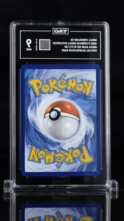 Pokemon Mega Venusaur ex 177/132 Me01: Mega Evolution Holo TAG 9 - Image 2