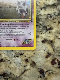 Pokemon TCG Sabrina's Gengar Gym Challenge 14/132 MP Condition - Image 3