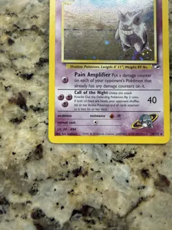 Pokemon TCG Sabrina's Gengar Gym Challenge 14/132 MP Condition - Image 4