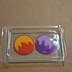 Pokemon TCG Burn & Poison Condition Markers Official Sealed Pack TCG CCG - Image 1