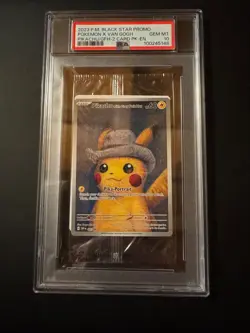 POKEMON PSA 10 SEALED VAN GOGH PIKACHU WITH GREY FELT HAT SVP 085 PROMO LOW POP - Image 1