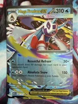 Mega Frosslass EX 047/217 Ascended Heroes Holo Ultra Rare English Pokemon NM - Image 1