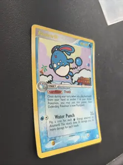 Azumarill 1/109 Team Rocket Returns Reverse Holo Stamped Pokemon GREAT CONDITION - Image 3