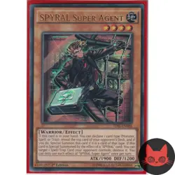 Yugioh SPYRAL Super Agent TDIL-EN086 Ultra Rare 1st Edition NM - Image 1
