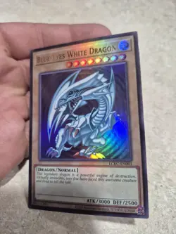 Yu-Gi-Oh Blue-Eyes White Dragon LCKC-EN001 Reprint 2020 - Image 1