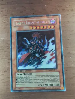 Yugioh Gorz the Emissary of Darkness RP02-EN000 Secret Rare - Image 1