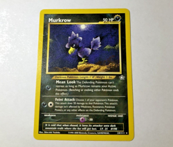 Pokemon Card - Murkrow Neo Genesis 24/111 Rare LP - Image 1