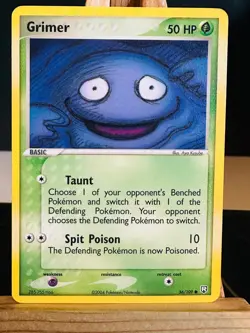 Grimer 56/109 Common [NM] [Team Rocket Returns] (2004) Pokemon Card - Image 1