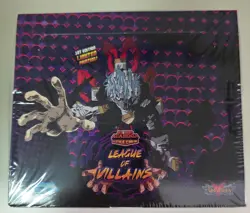 My Hero Academia TCG: League of Villians Sealed Booster Box 24 Packs : TCG Cards - Image 1