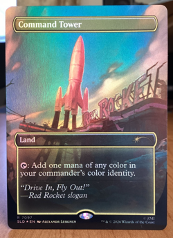 Command Tower (7097) | Foil | Near Mint | English | Secret Lair Drop | Fallout - Image 1