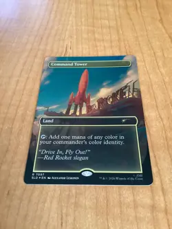 Command Tower (7097) | Foil | Near Mint | English | Secret Lair Drop | Fallout - Image 3