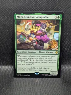 Mona Lisa, Ever Adaptable - 126 - R - MTG:Teenage Mutant Ninja Turtles - Regular - Image 1