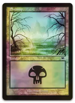 Swamp (342) #342 (Foil) (NM) Onslaught ONS Magic MTG - Image 1