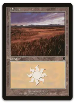 Plains (331) #331 (NM) Odyssey ODY Magic MTG - Image 1