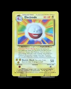 Pokemon Card - Electrode Base Set 21/102 Rare - Image 1