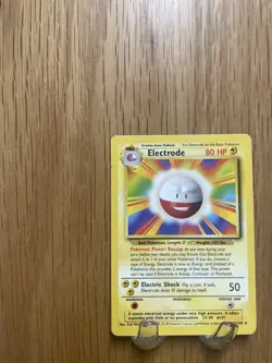 Pokemon Card - Electrode Base Set 21/102 Rare - Image 4
