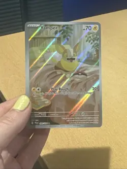 Pokemon Card - Yamper 099/094 - Phantasmal Flames - Near Mint - Image 2
