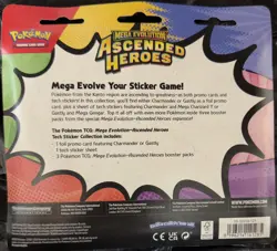 17x Pokemon Ascended Heroes Tech Sticker Collection Charmander & Gastly Sealed - Image 3