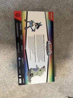 3X Pokemon Prismatic Evolutions Lucario Tyranitar EX Premium Collection Sealed - Image 3