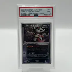 PSA 9 MINT Dark Slowking 044 Rocket Gang Strikes Back Japanese Pokemon - Image 1