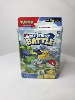 Pokemon My First Battle Two Mini Starter Decks Pikachu & Bulbasaur Sealed 🔥🔥🔥 820650852534 - Image 1