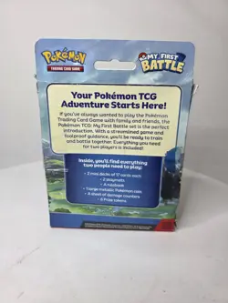 Pokemon My First Battle Two Mini Starter Decks Pikachu & Bulbasaur Sealed 🔥🔥🔥 820650852534 - Image 3