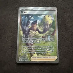 Grant GG62/GG70 Crown Zenith Galarian Gallery NM Full Art Pokemon Card - Image 1