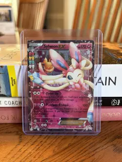 Pokemon Sylveon EX Full Art Holo Card RC21/RC32 Generations Ultra Rare NM - Image 1