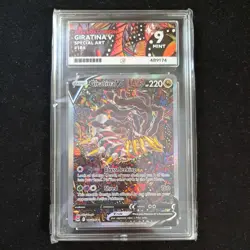 Pokemon TCG Giratina V 186/196 Lost Origin Alternate Art – ACE MINT 9 - Image 1