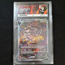 Pokemon TCG Giratina V 186/196 Lost Origin Alternate Art – ACE MINT 9 - Image 2